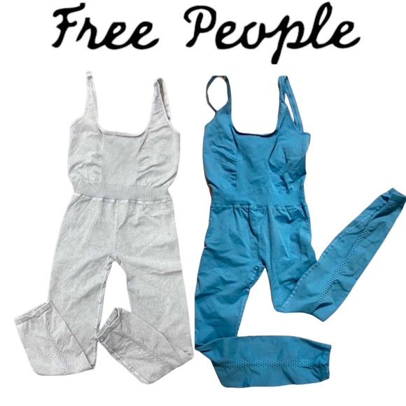 NEW [2-Pack] Free People Movement Good Karma Onesies - Picture 2 of 7